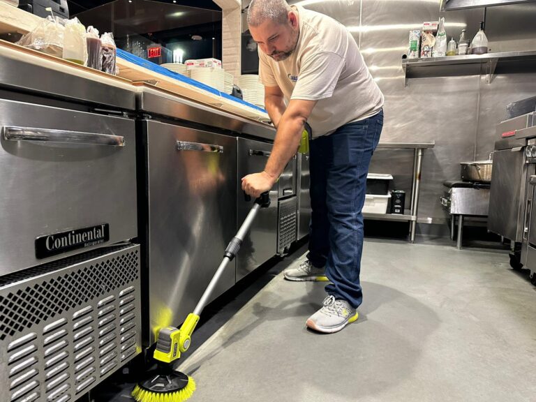 Cleaning of Restaurant Kitchen